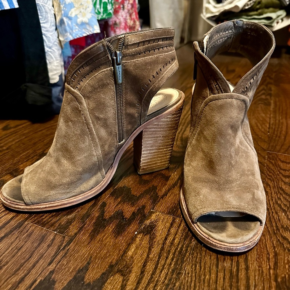 Vince Camuto Open-Toed Booties - image 3